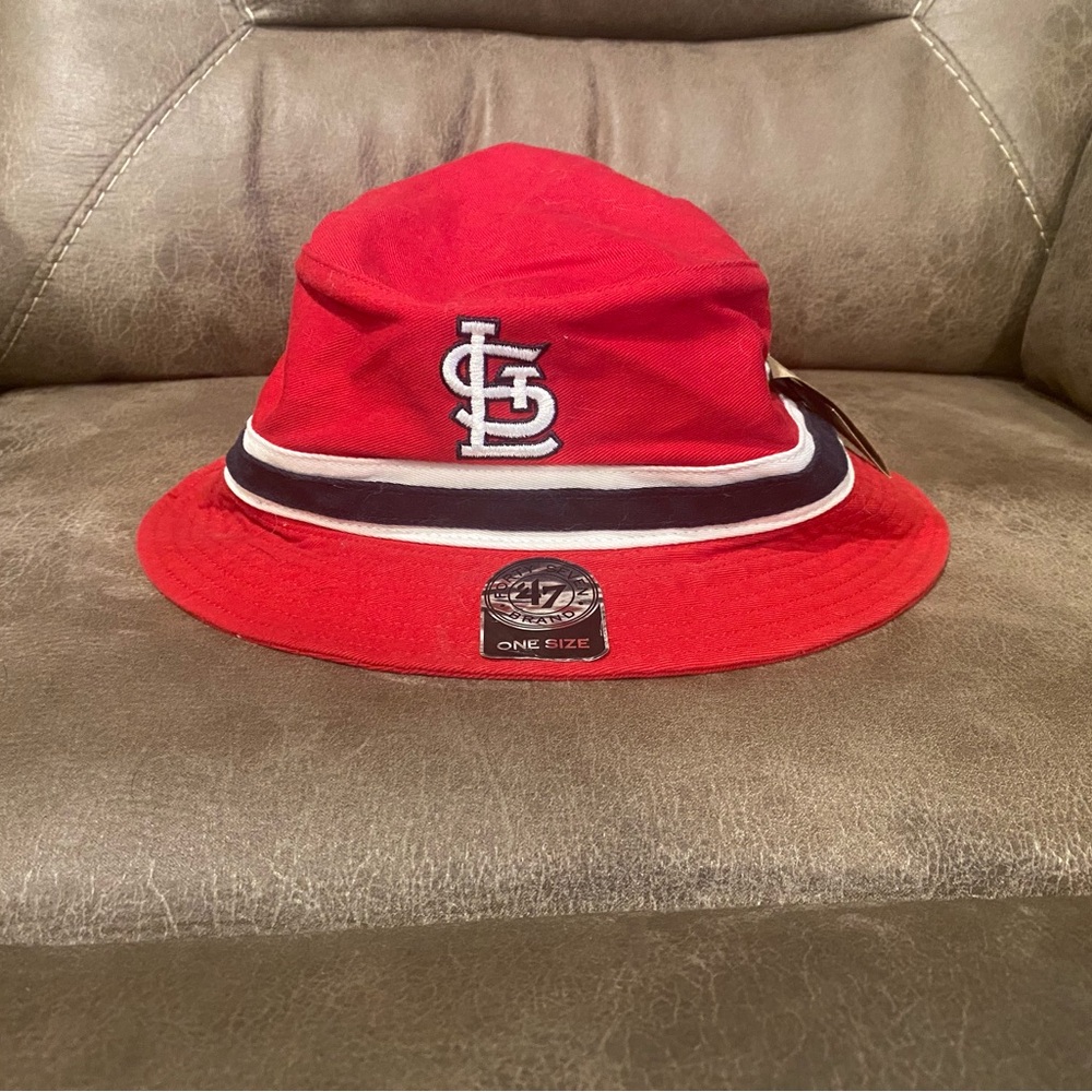 St Louis Cardinals bucket fisherman hat NEW